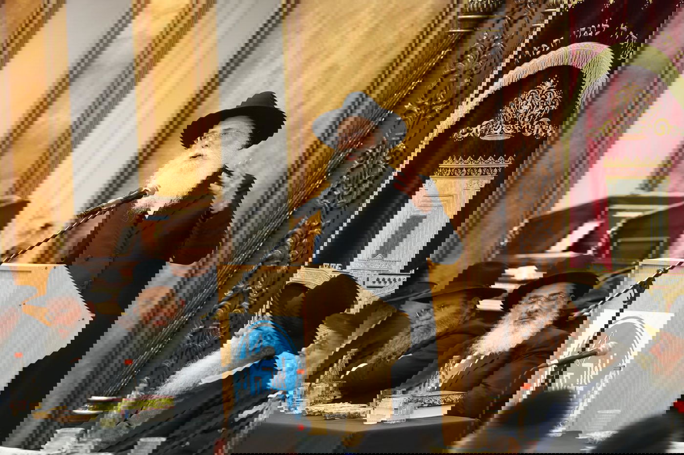 תיעוד: רבנים ואישי ציבור ב'שלושים' להגר"ש אליטוב זצ"ל