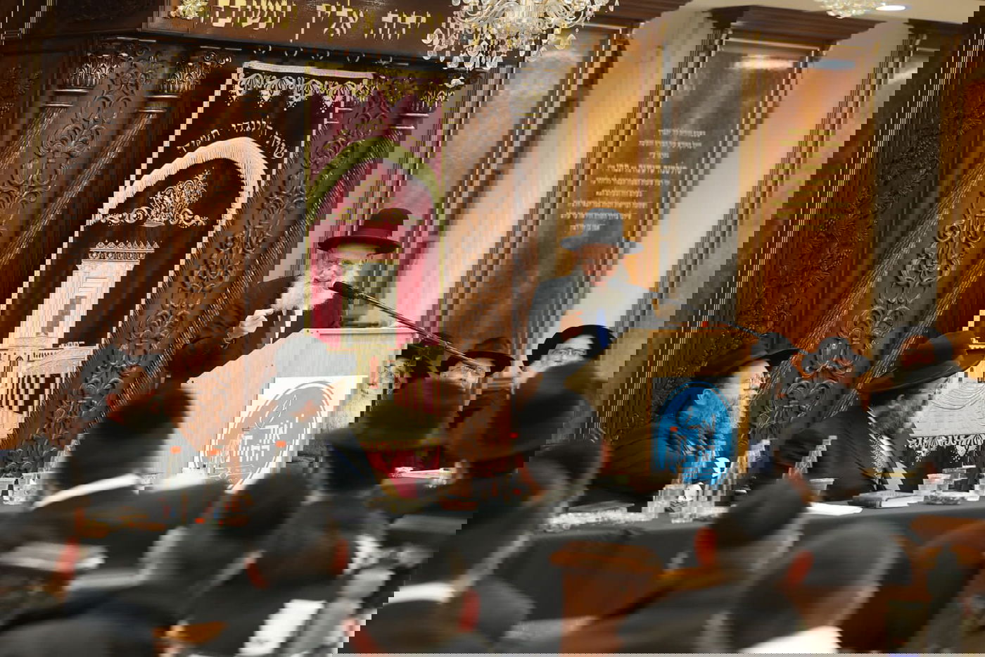 תיעוד: רבנים ואישי ציבור ב'שלושים' להגר"ש אליטוב זצ"ל