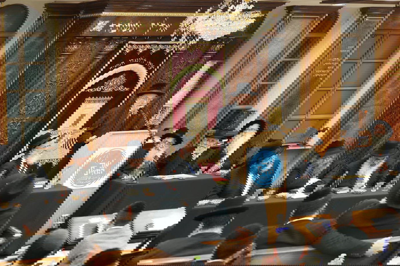 תיעוד: רבנים ואישי ציבור ב'שלושים' להגר"ש אליטוב זצ"ל