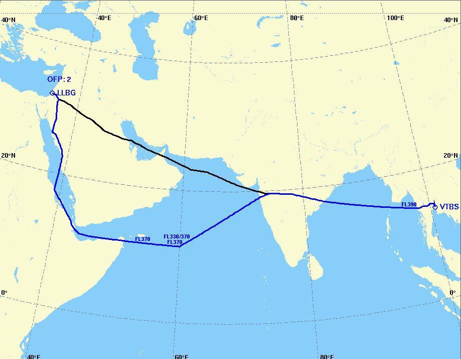 נתיבי נסיעה למזרח