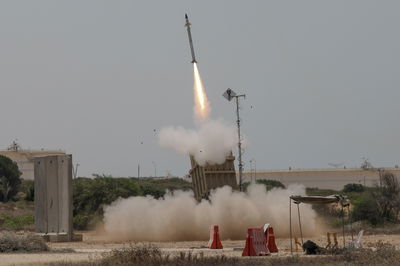 'כיפת ברזל' בפעולה