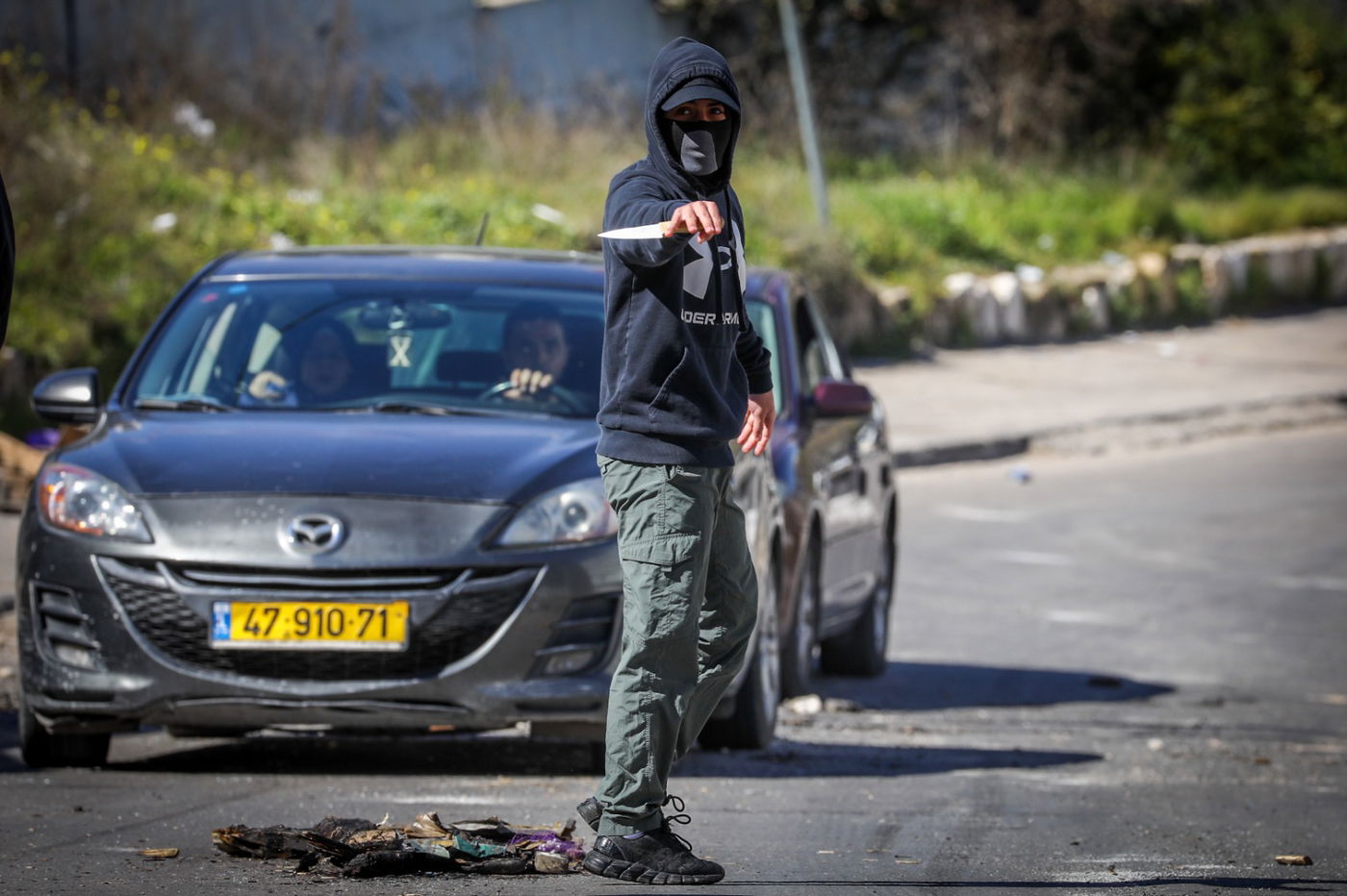 הסכין שנתפסה