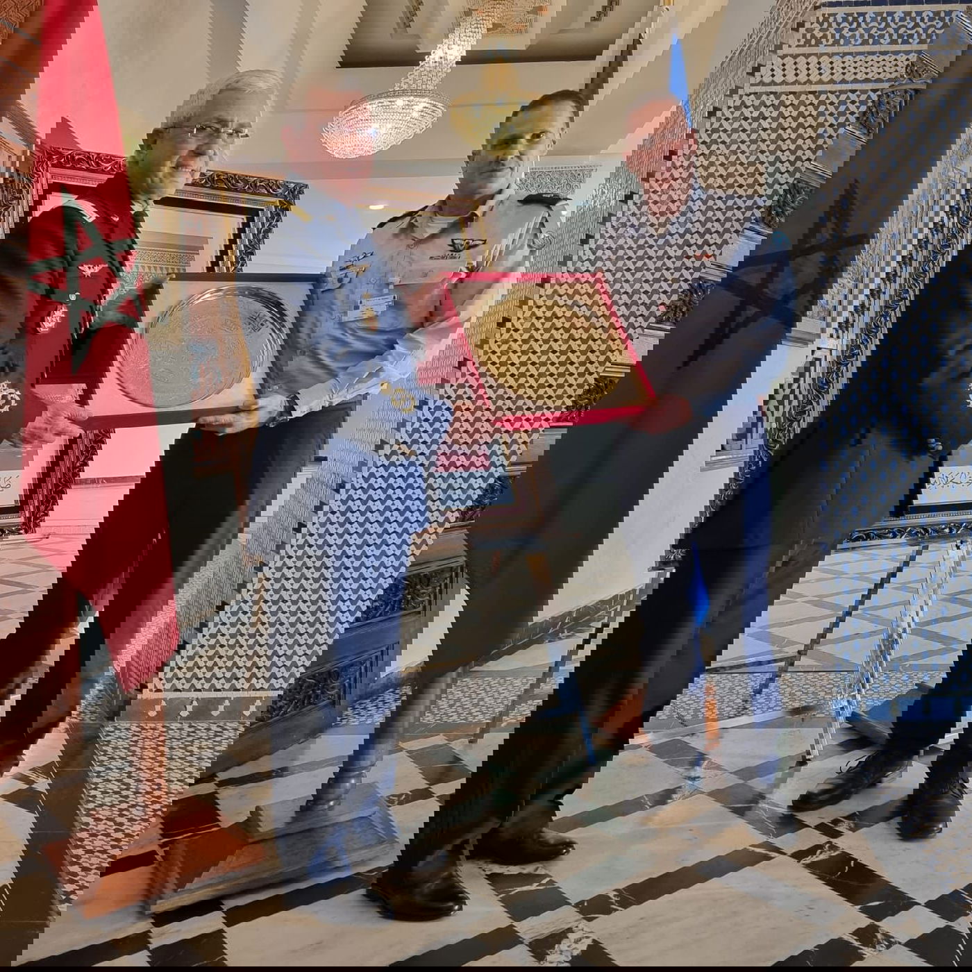 מפקד חיל האוויר ביקר לראשונה במרוקו; יתאמנו במשותף