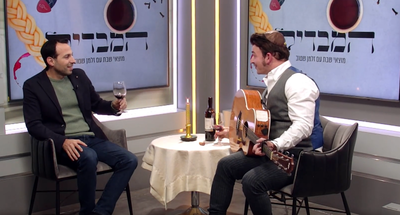 מיכאל קפלין לצד זלמן שטוב