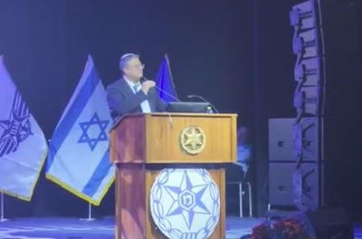 בן גביר נואם הערב בפני השוטרים