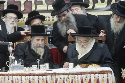 מעמד כבוד התורה בישיבה קטנה רחמסטריווקא