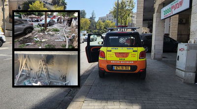 זירת האסון בפסגת זאב