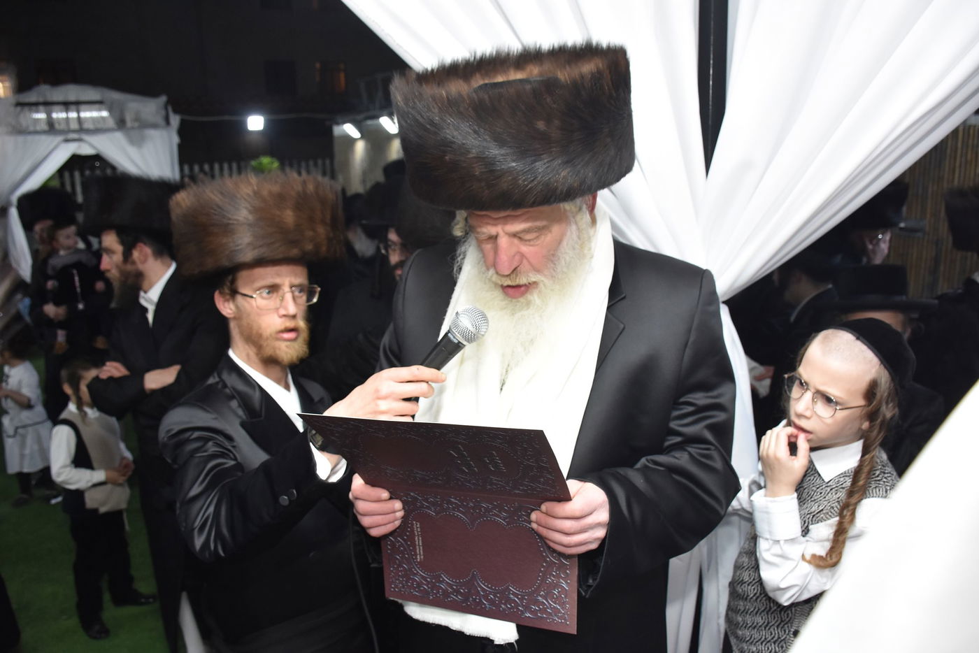 בצאנז זמיגרד חגגו בשמחת חתונת נין האדמו"ר זצ"ל