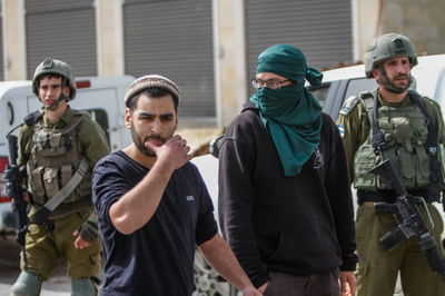 מפגינים יהודים בחווארה