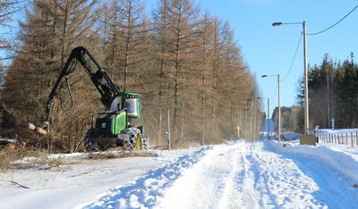 תיעוד מפינוי איזור בו תוקם הגדר, מוקדם יותר השבוע