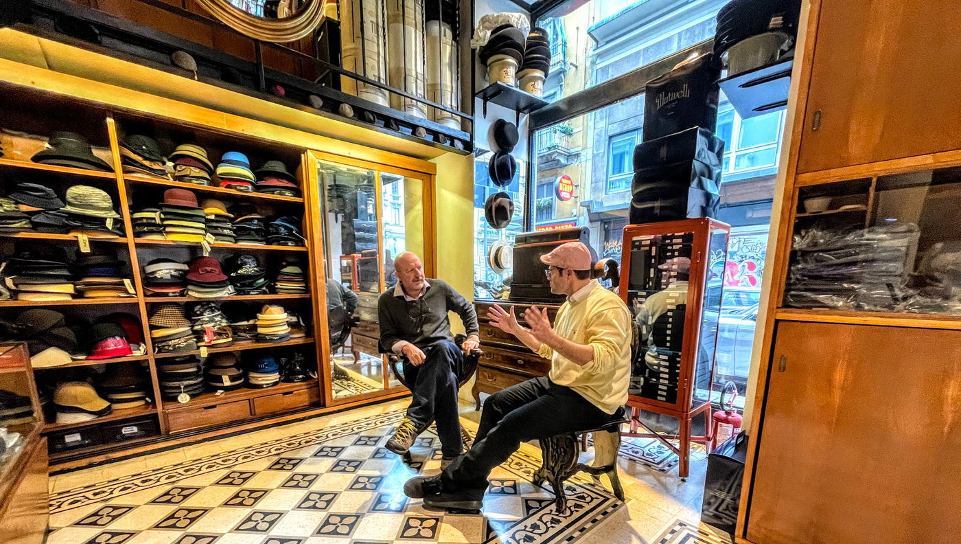 משה מנס בשיחה עם מטאו