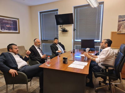 הפגישה של איגוד הת"תים עם גפני, אתמול