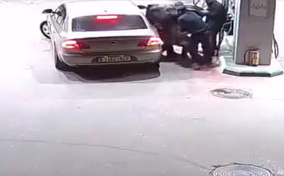 באמצע התדלוק: מסתערבים עצרו מבוקש בתחנת דלק