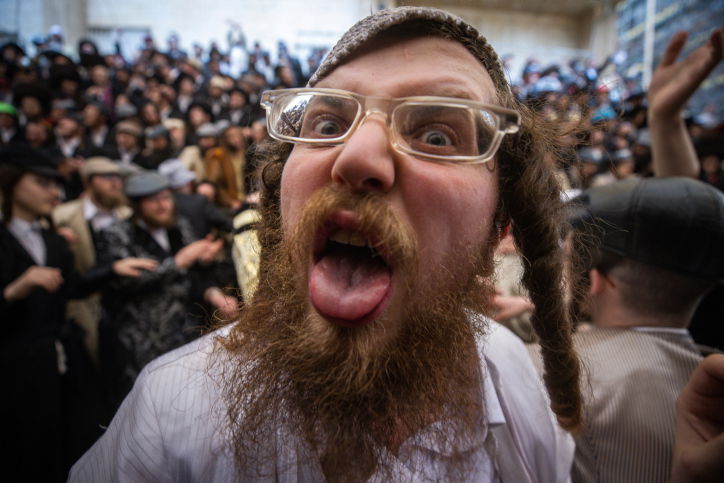 פורים במאה שערים בירושלים. תמונת אילוסטרציה