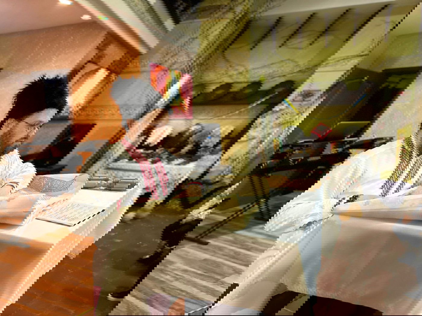 לאוקראינים הייתה אורה: כך נחגג פורים בצל מלחמת ההתשה