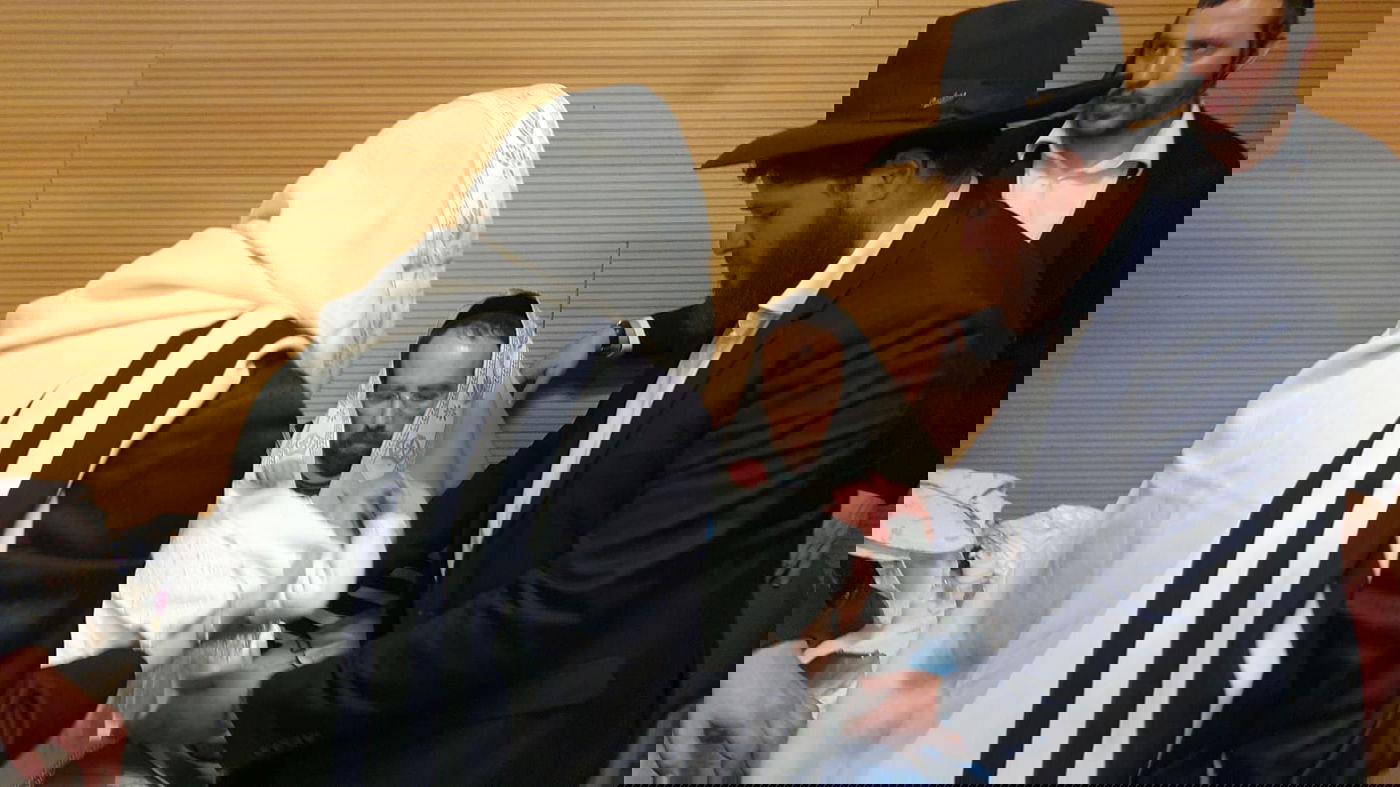 הרב פאלי בברית ביום שישי האחרון