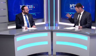 איצלה כץ לצד משה מנס