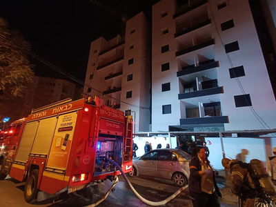 בן 40 נהרג בשריפה בדירה בתל אביב; 4 נפצעו