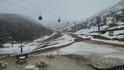 החרמון, הבוקר