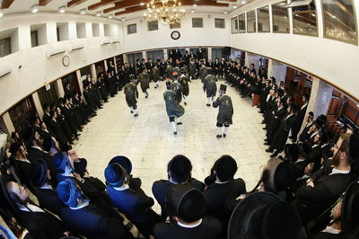 ערב פורים בישיבת דושינסקיא