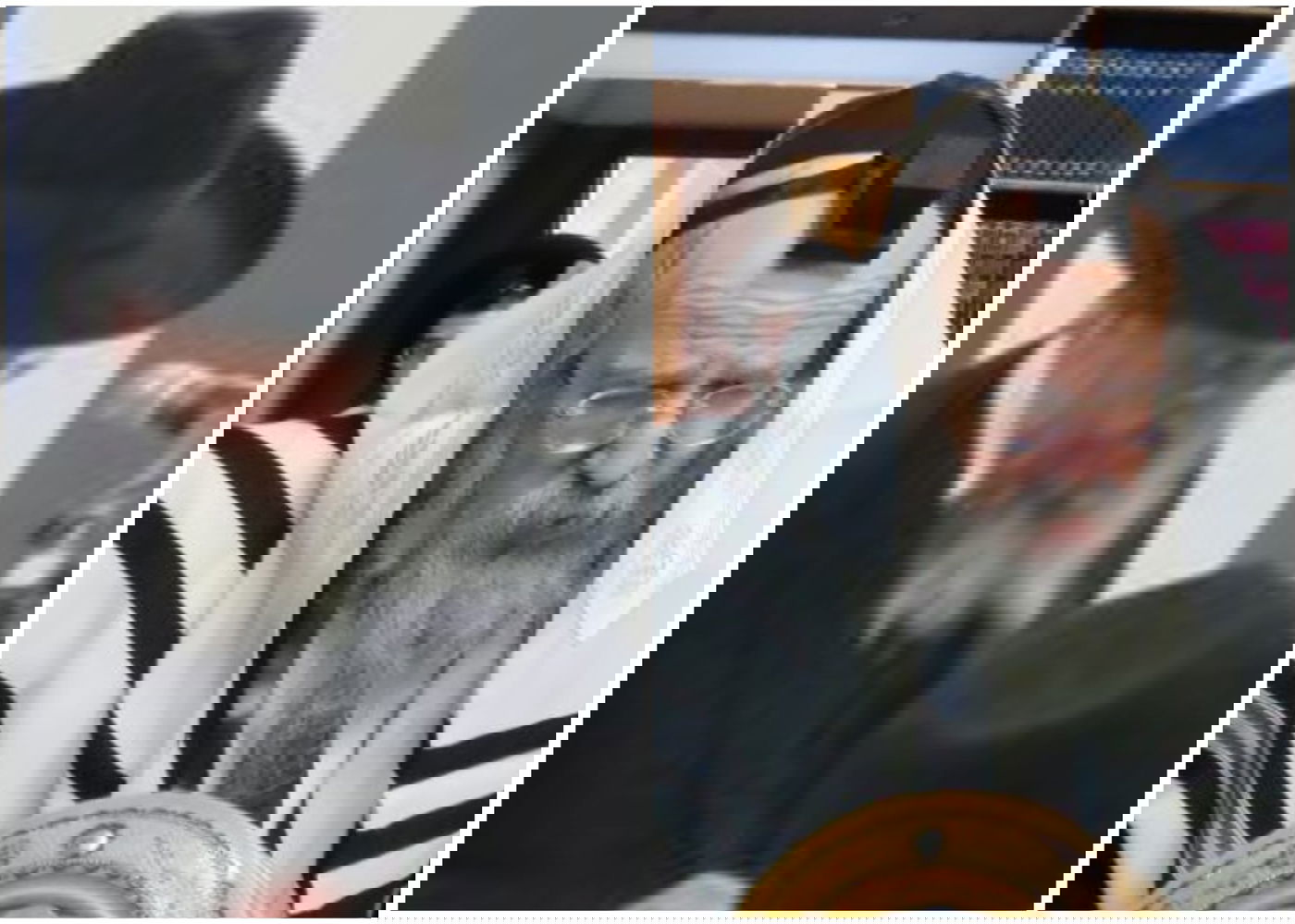 הגר"ח קוק (משמאל) והגרח"פ ברמן