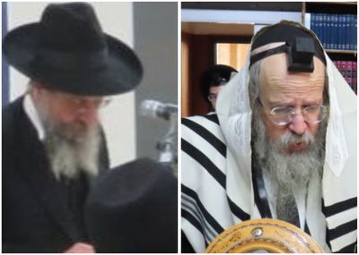 הגר"ח קוק (משמאל) והגרח"פ ברמן