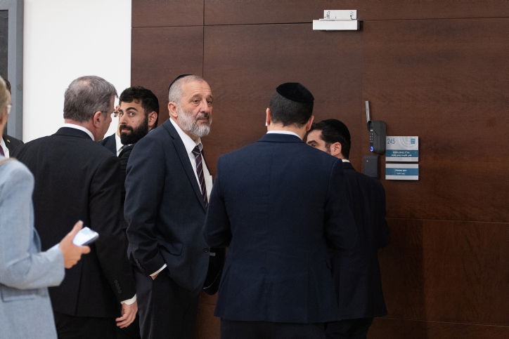 דרעי בכניסה ללשכת רה"מ, בשבוע שעבר