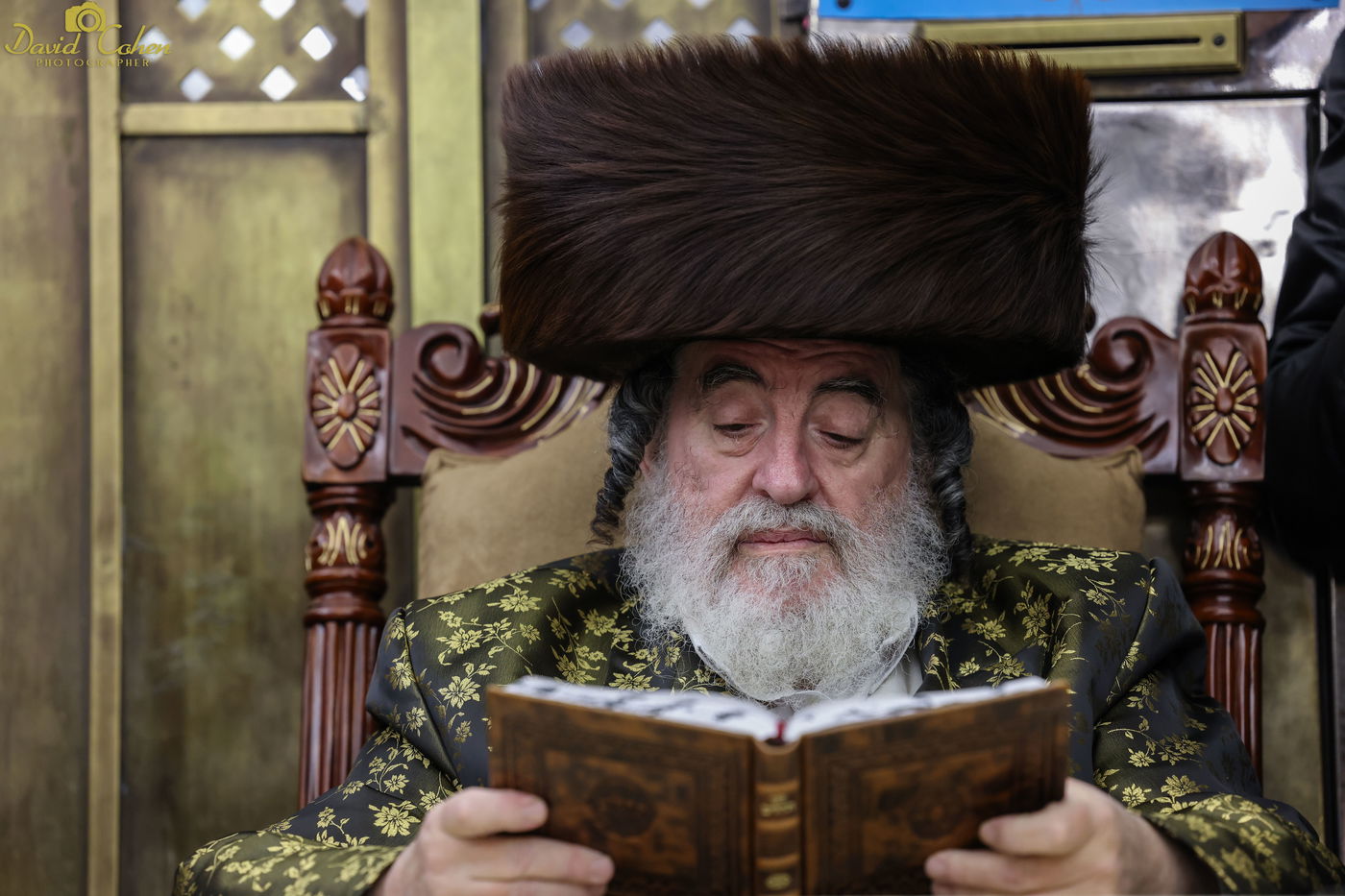 האדמו"ר מויז'ניץ שהה בשבת במירון עם עשרות נדיבים