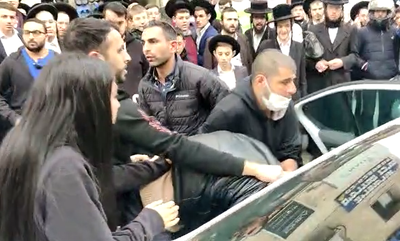 רגע ההכנסה של חיים מזרחי לניידת