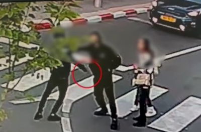 מאיים בסכין על בני זוג; האישה המותקפת מרססת גז מדמיע