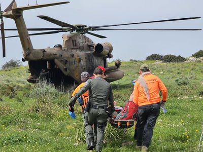 החילוץ עם מסוק