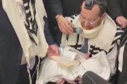 הרב אברהם פאלי, היום בברית