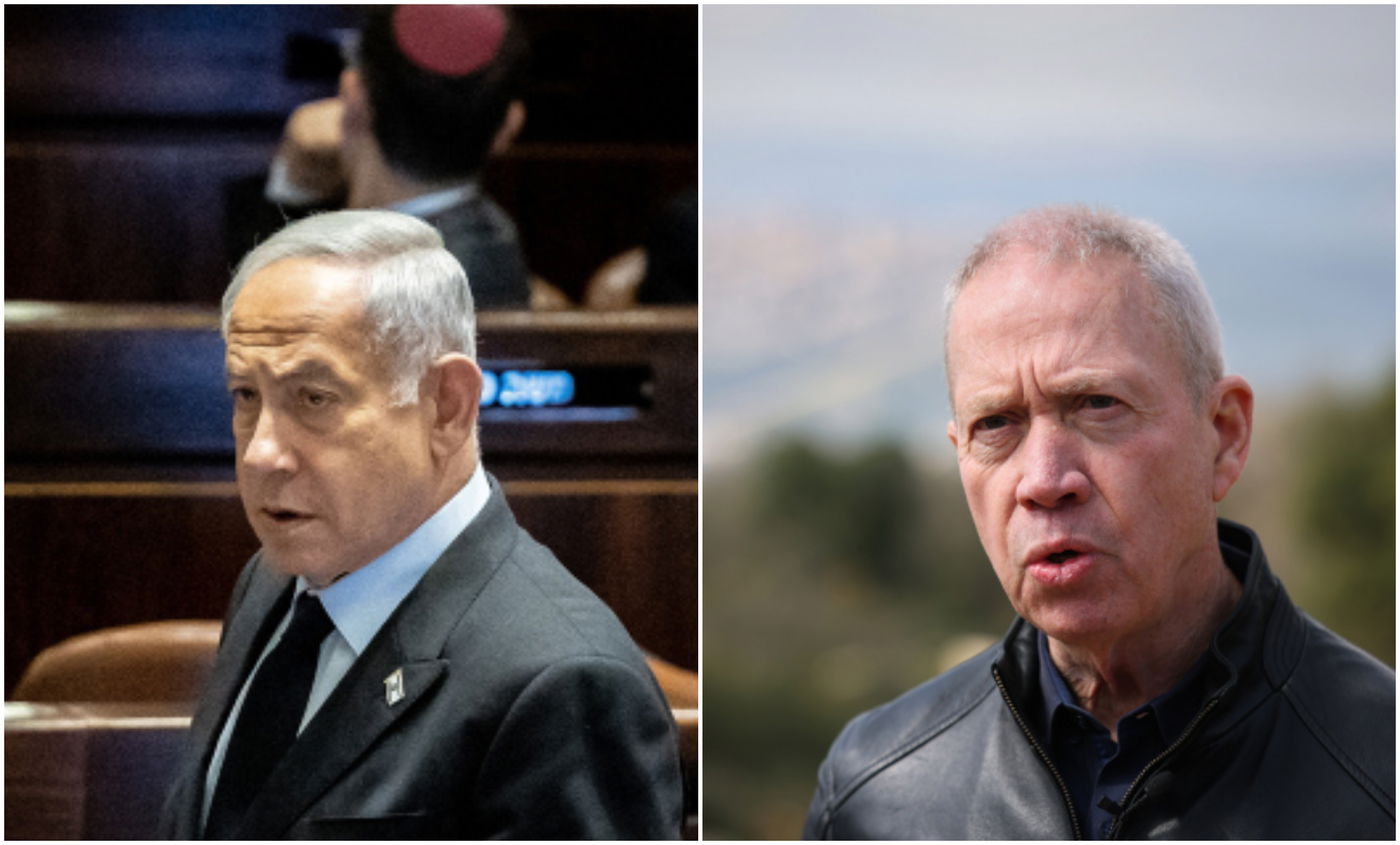 גלנט ונתניהו