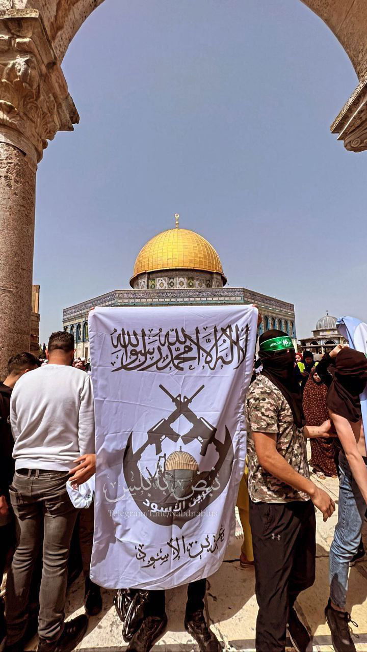 דגלי חמאס וגוב האריות נתלו בהר הבית; כוננות ביטחונית גבוהה ברחבי הארץ