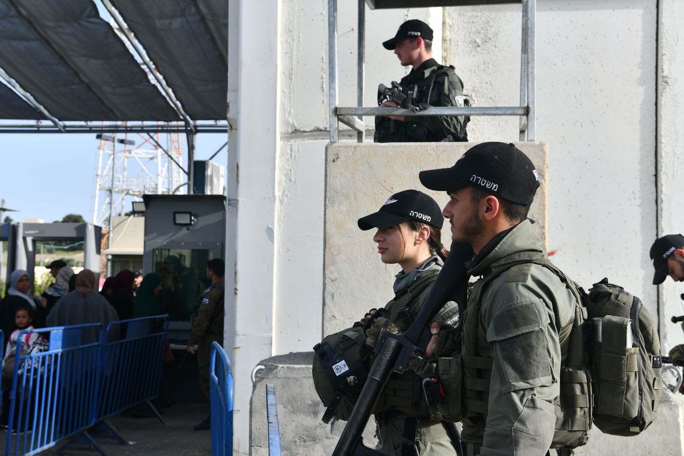 היערכות ביטחונית מוגברת: יום שישי הראשון של הרמדאן