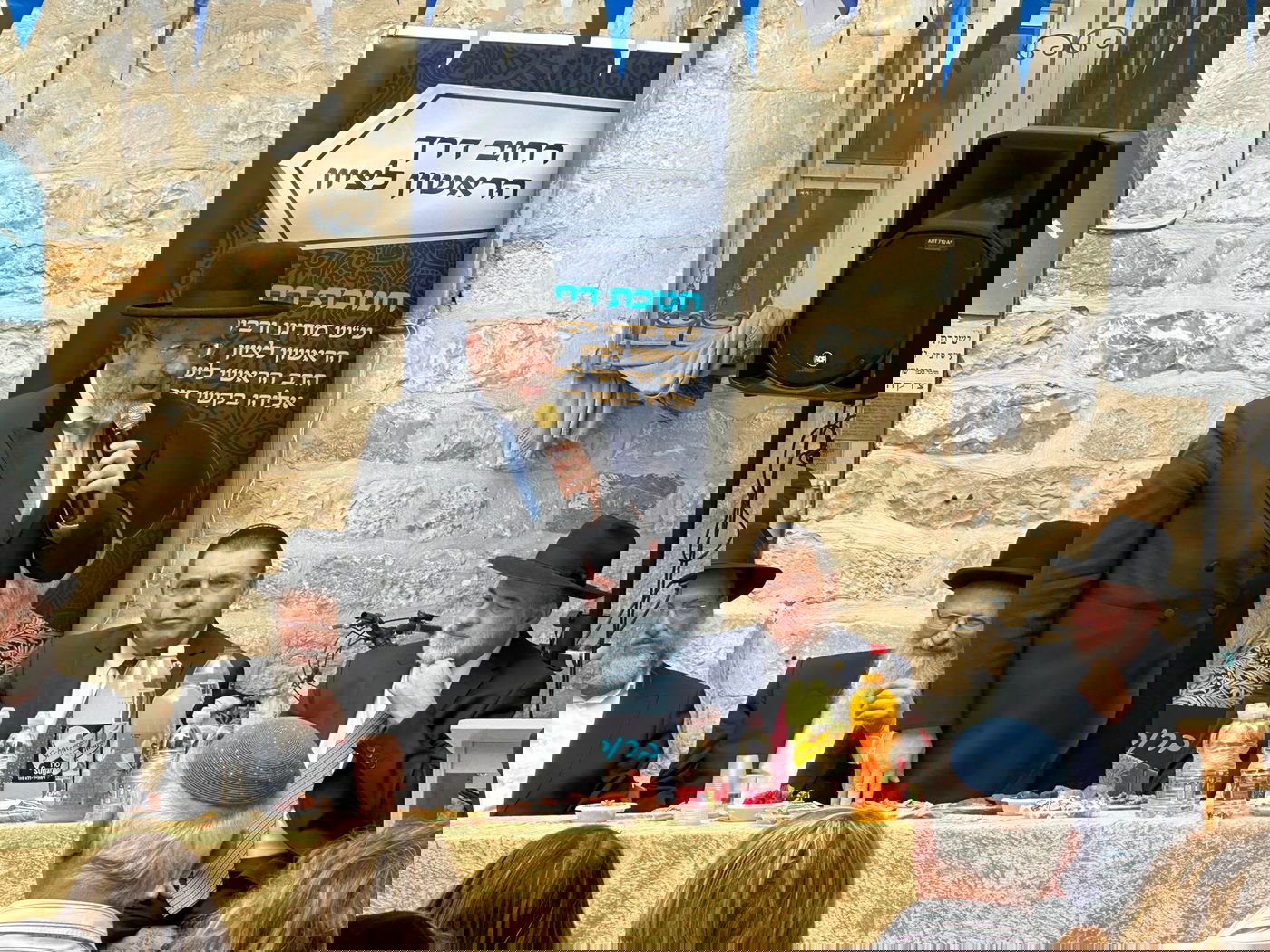 הראשון לציון רבי אליהו בקשי דורון זצ"ל הונצח בצפת | תיעוד