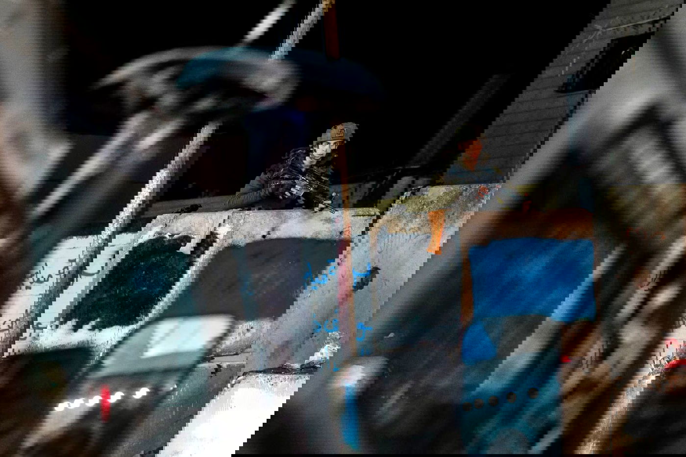 תיעוד: המצוד אחר המחבל שירה על לוחמים בחווארה 