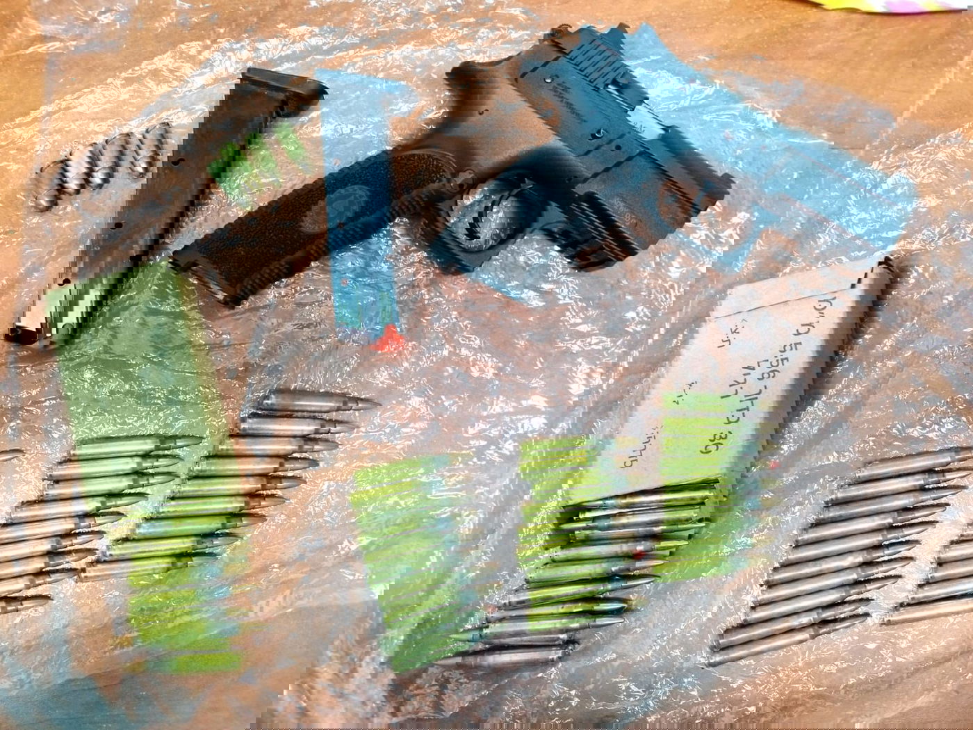 אמצעי הלחימה שאותרו בכפר בית עווא