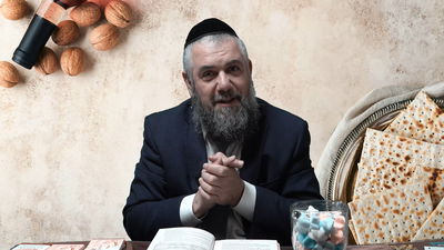 הרב אבנר קוואס עם הדמיה לליל הסדר | בפרק החמישי: בני מלכים עם לחם עוני? • צפו 