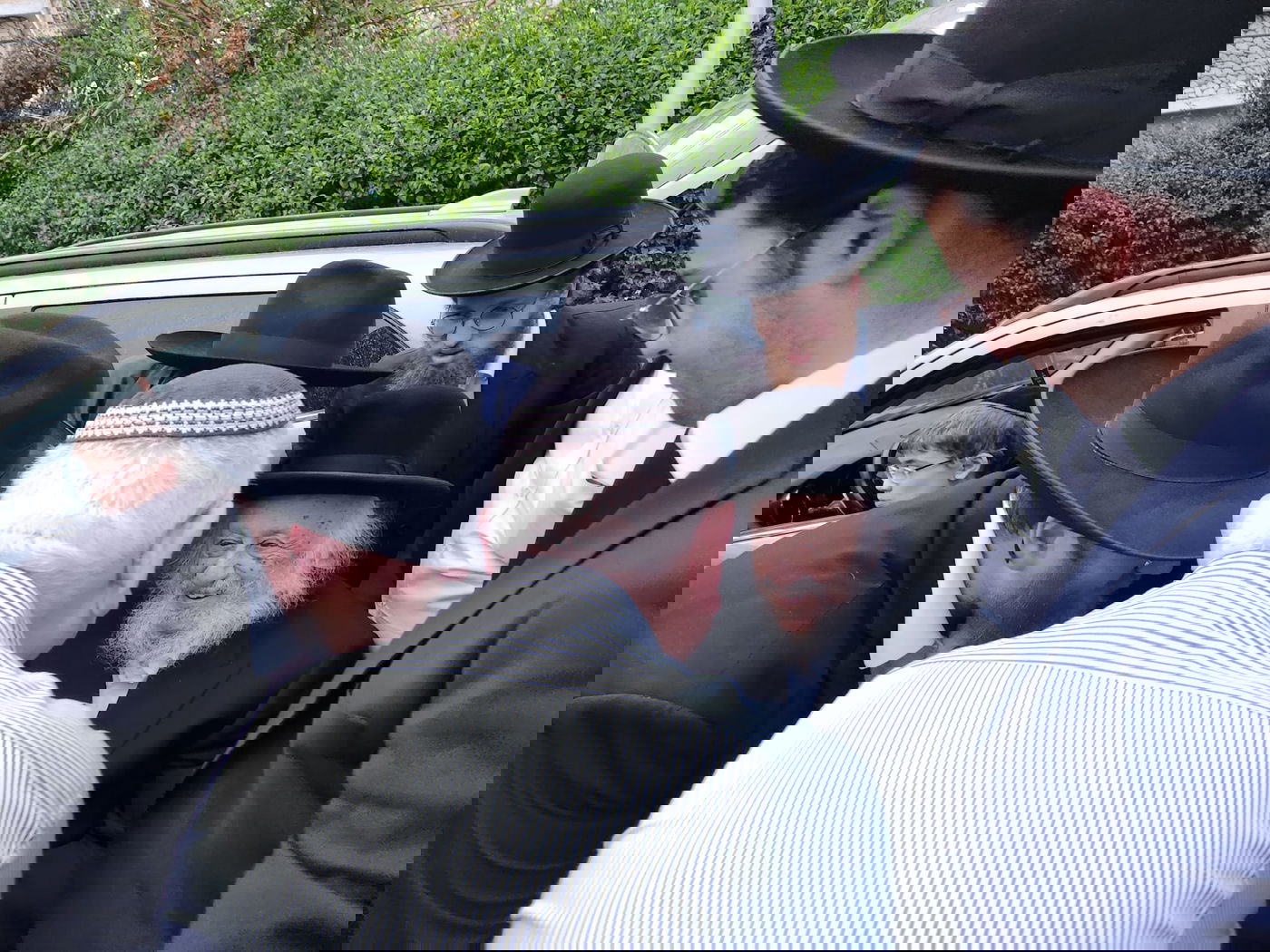 הגרב"ד פוברסקי שאב "מים שלנו" בבני ברק | צפו בגלריה