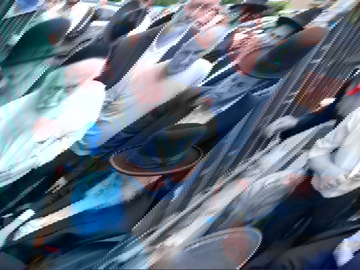 הגרב"ד פוברסקי שאב "מים שלנו" בבני ברק | צפו בגלריה