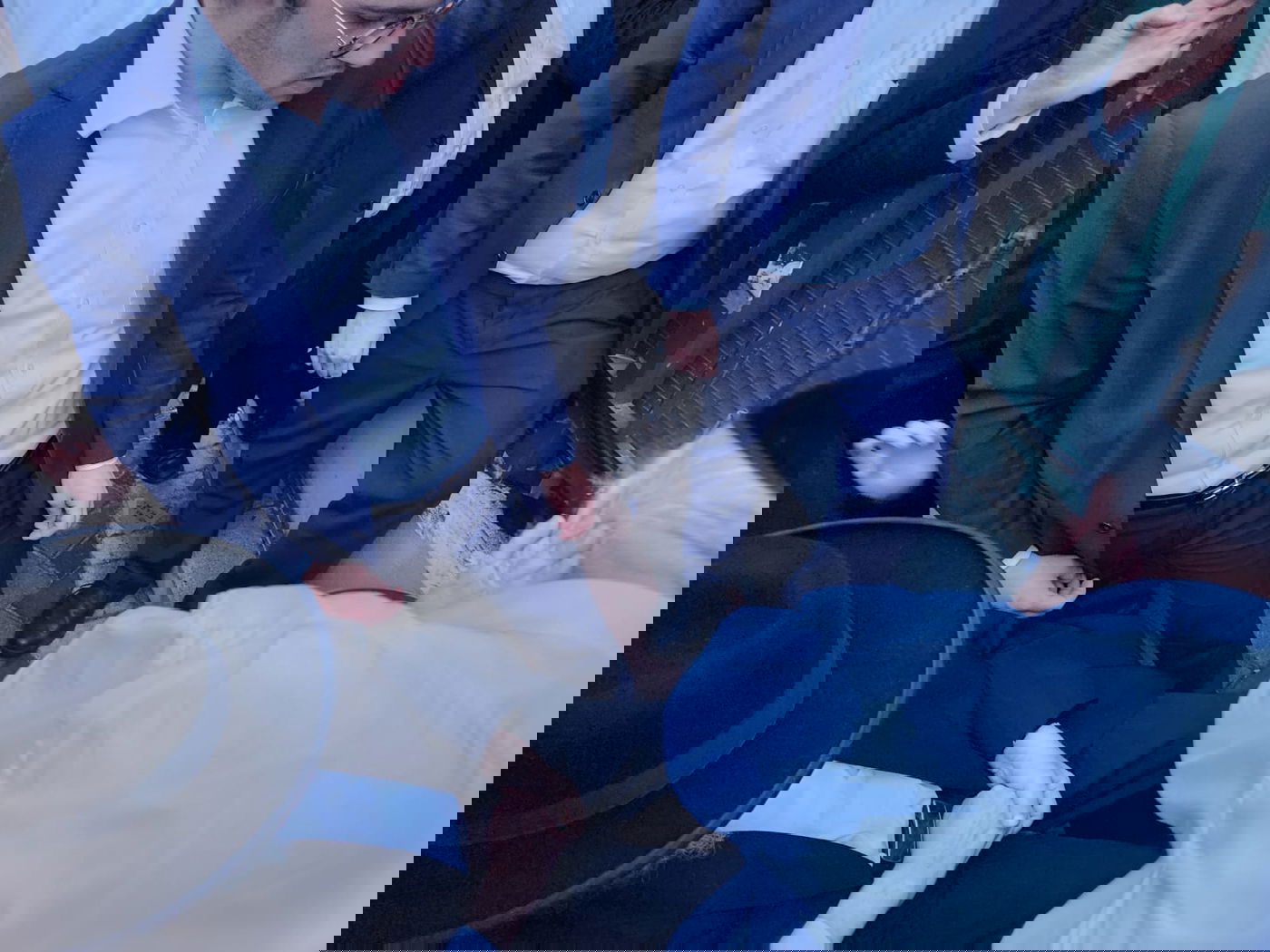 הגרב"ד פוברסקי שאב "מים שלנו" בבני ברק | צפו בגלריה