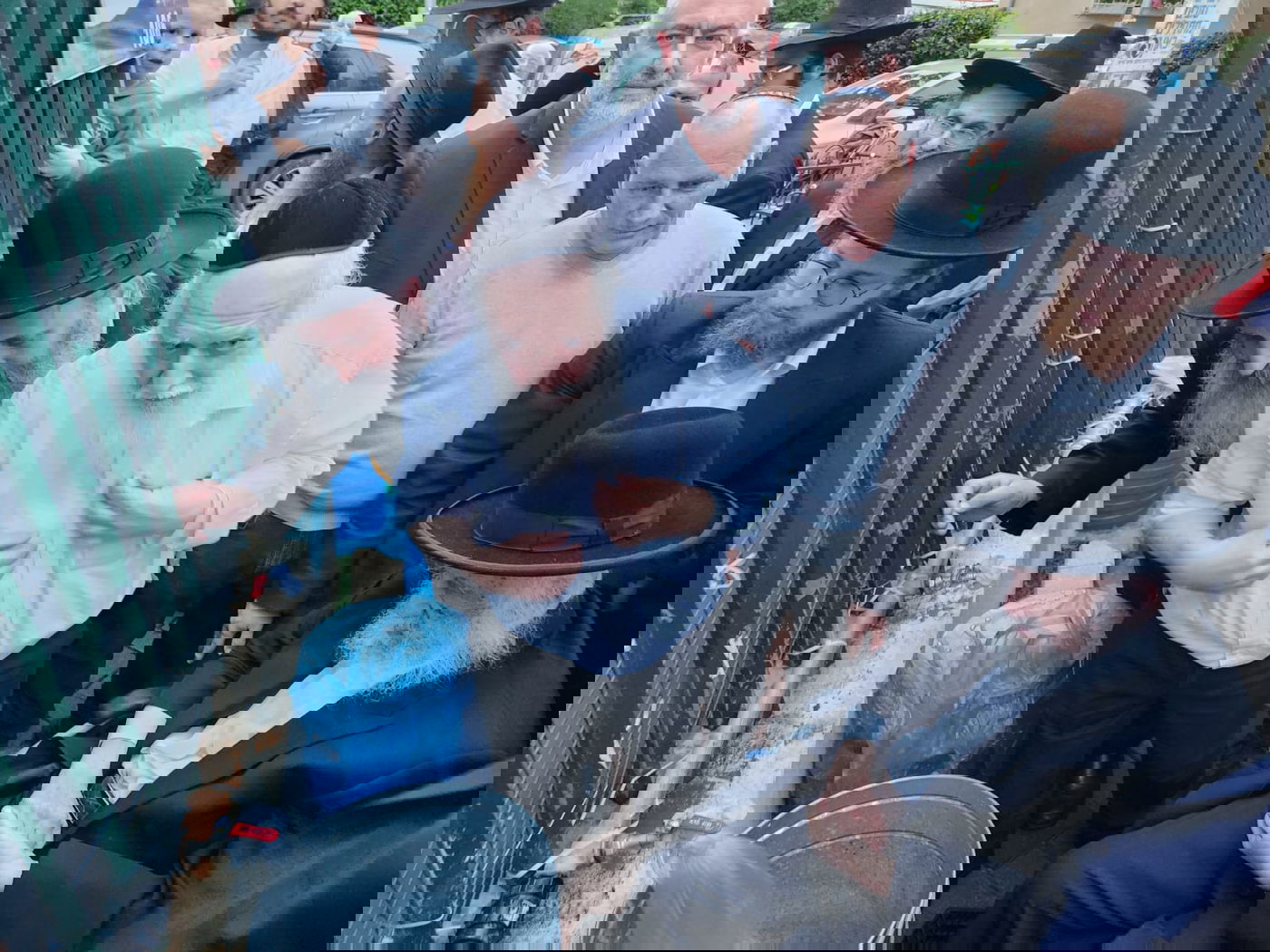 הגרב"ד פוברסקי שאב "מים שלנו" בבני ברק | צפו בגלריה