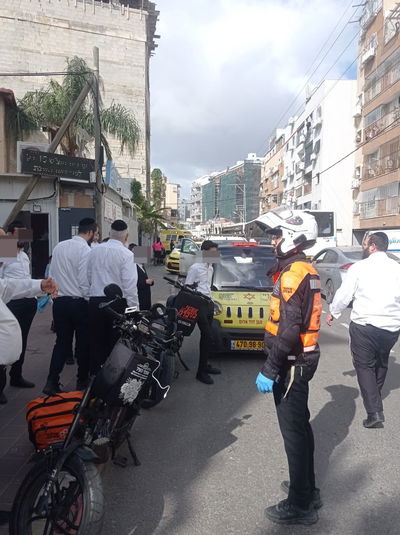 זירת התאונה