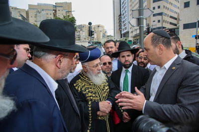 הראש"ל עם מנכ"ל 'איחוד הצלה'