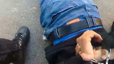 רגע תפיסת המחבל