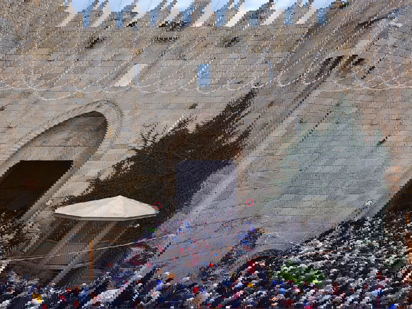 השוטרים עצרו חשודים שהניפו דגל של ארגון טרור בהר הבית