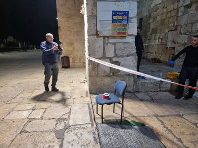 זירת הפיגוע