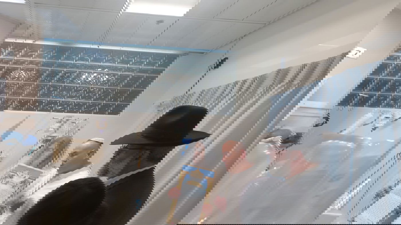 מרגש: בני הזוג נישאו על יד מיטת האם בטיפול נמרץ