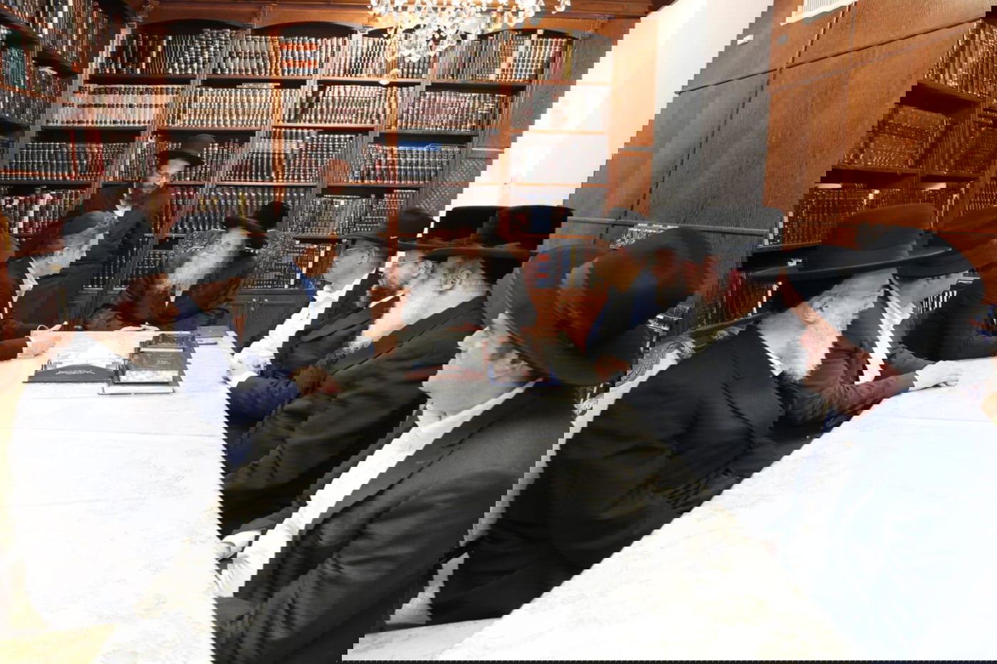 מנכ"ל מאוחדת הנכנס מקבל את ברכתם של גדולי ישראל בבני ברק